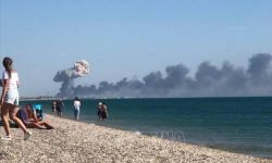 Sáu người thương vong trong vụ nổ ở sân bay quân sự Nga trên Bán đảo Crimea
